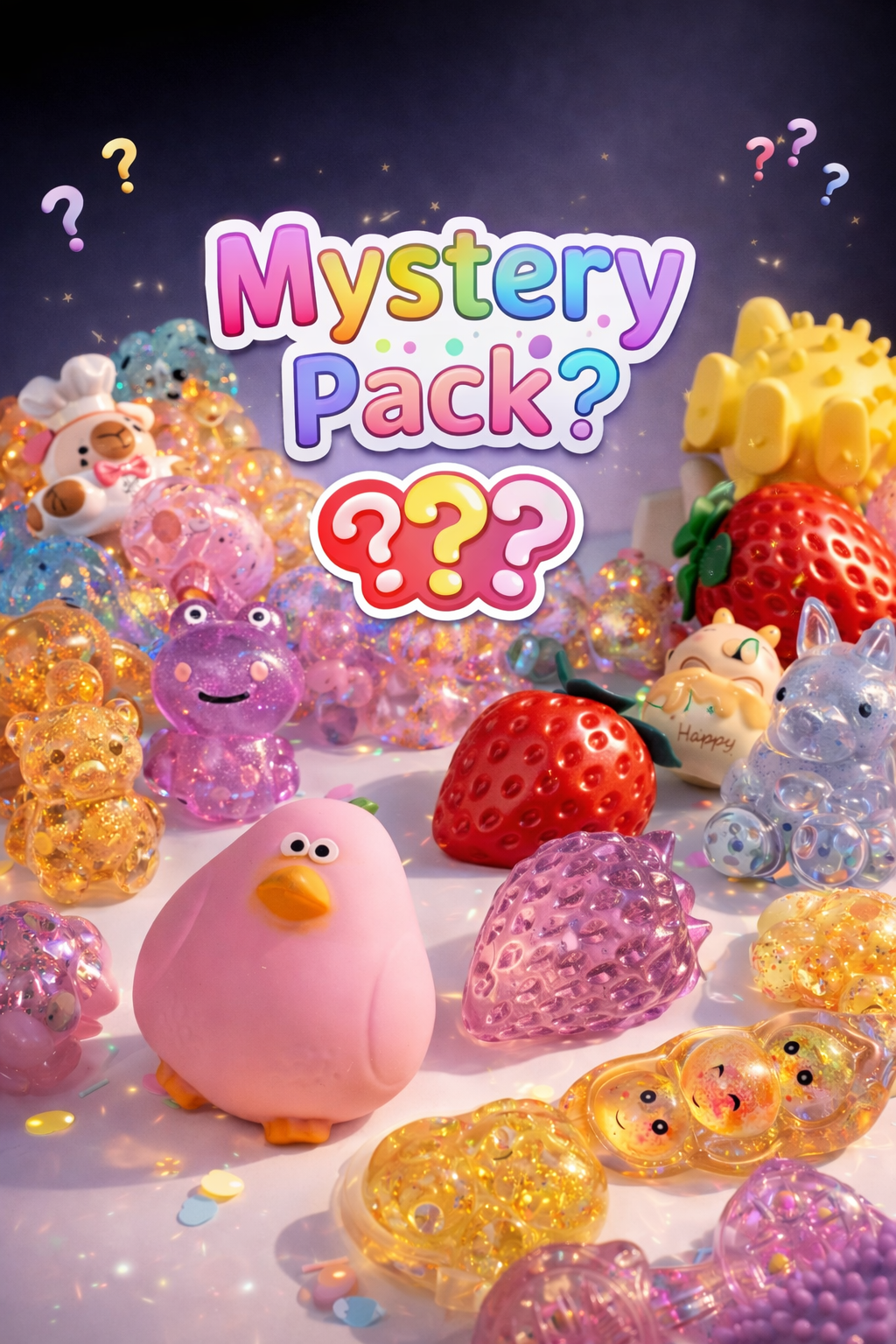 Honey Pop Society box of 10 mystery squishies